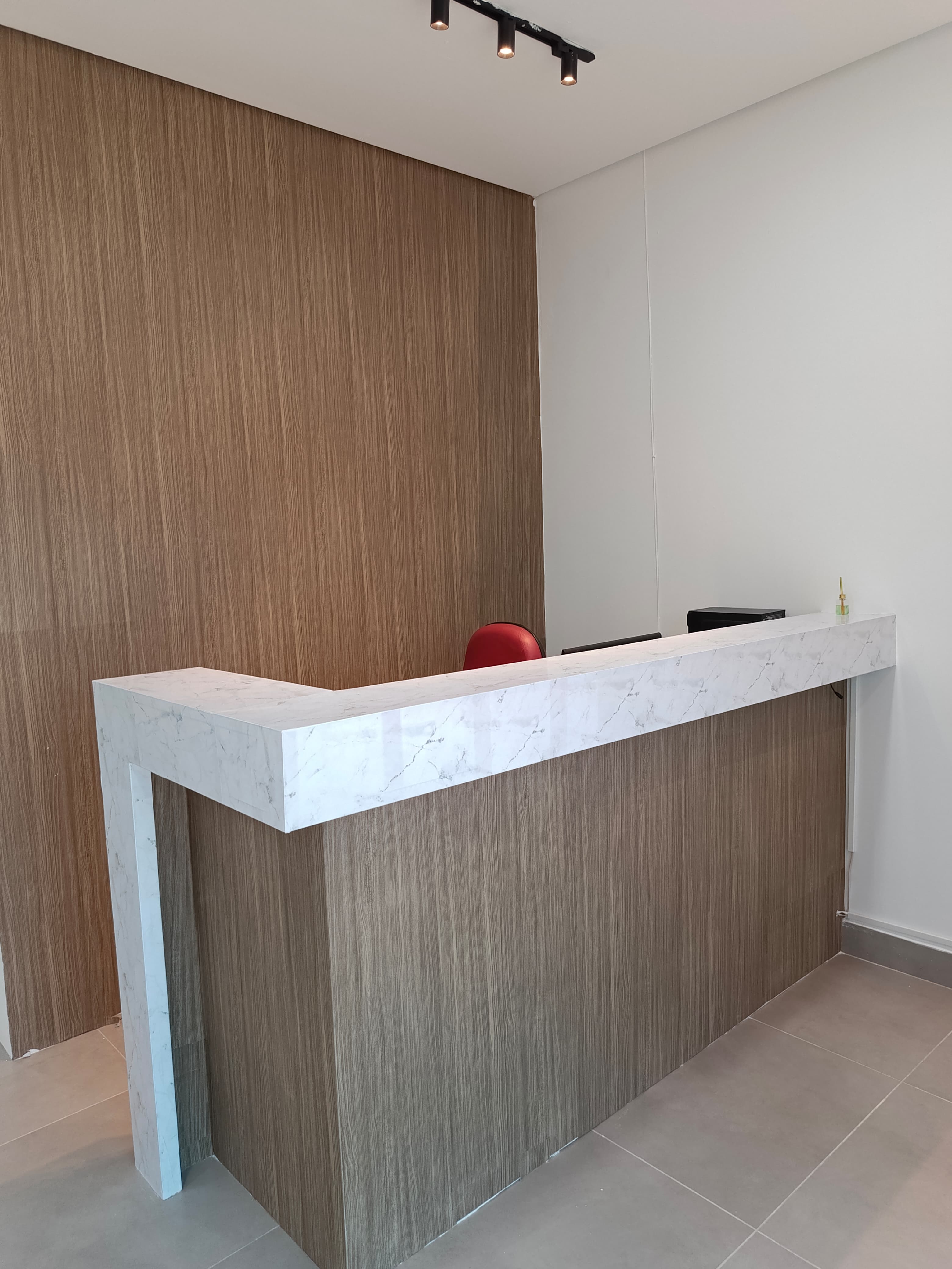 Recepção da Clínica Oris - Campo Grande MS